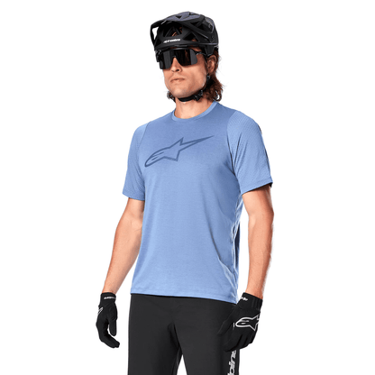 Maillot ALPINESTARS A-DURA ASTAR Manga Corta Azul