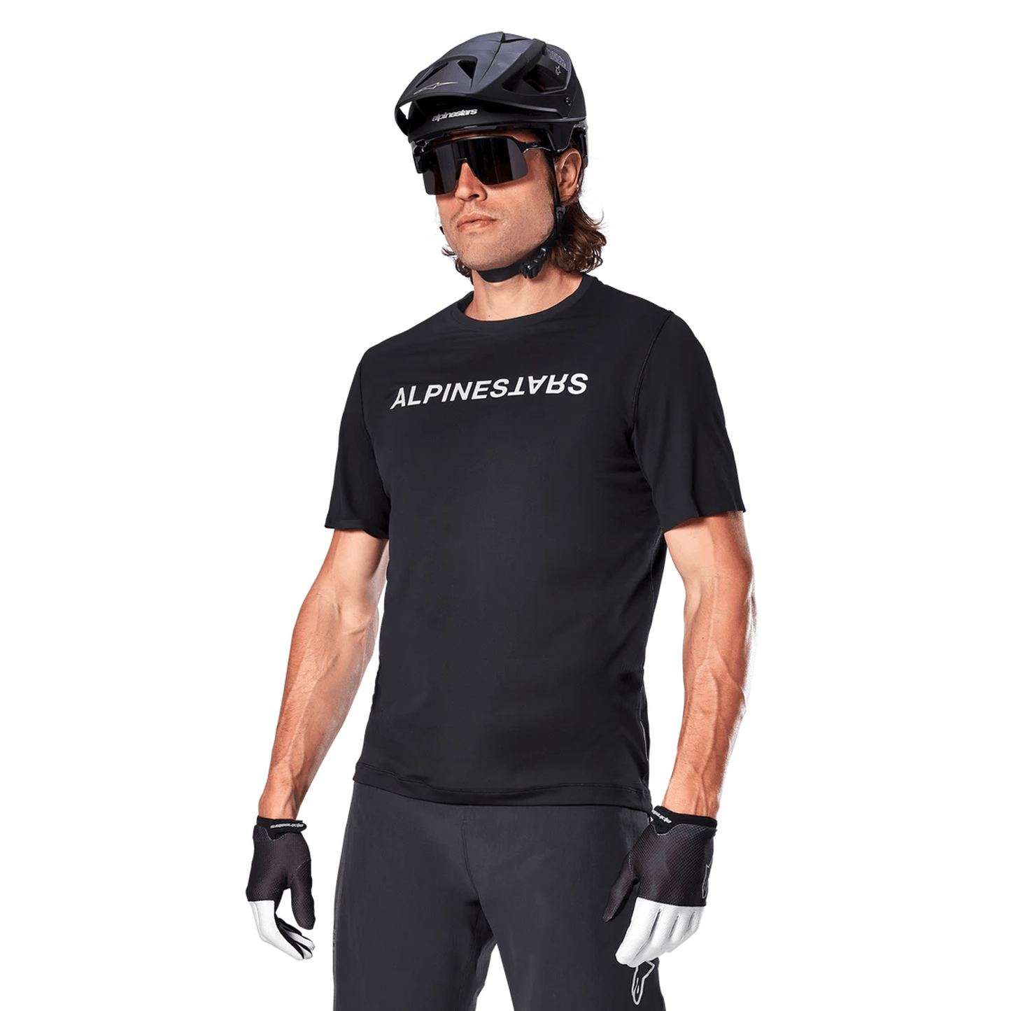 Maillot de manga corta ALPINESTARS A-ARIA SWITCH Negro