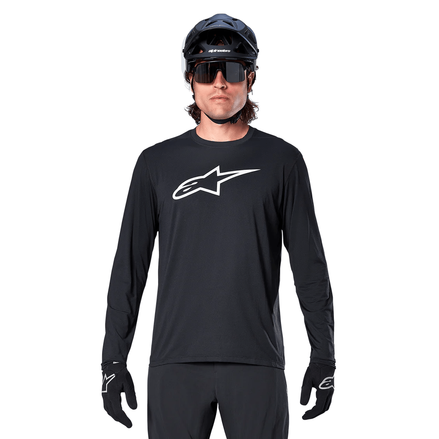 Maillot manga larga ALPINESTARS A-DURA ASTAR Negro