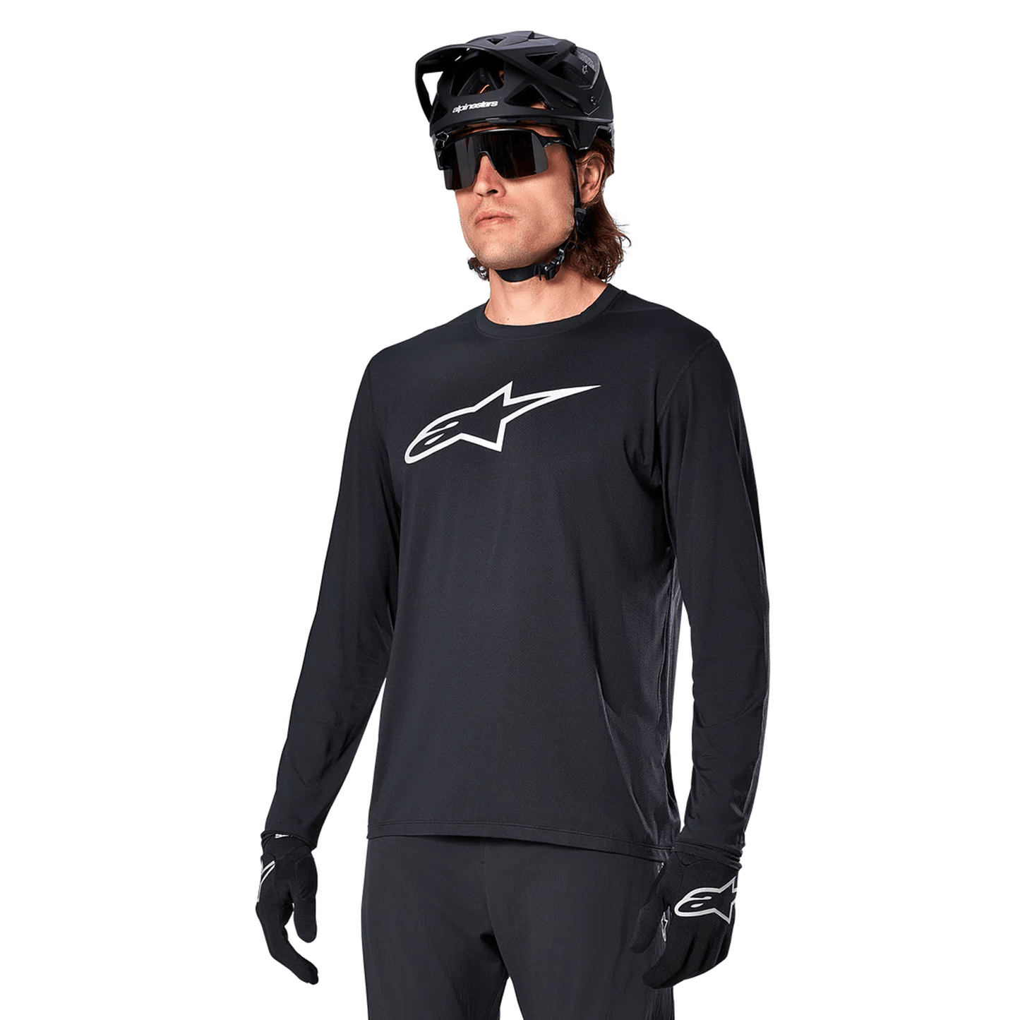 Maillot manga larga ALPINESTARS A-DURA ASTAR Negro