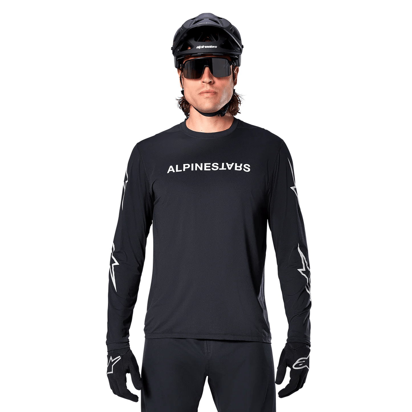 Maillot manga larga ALPINESTARS A-DURA SWITCH Negro