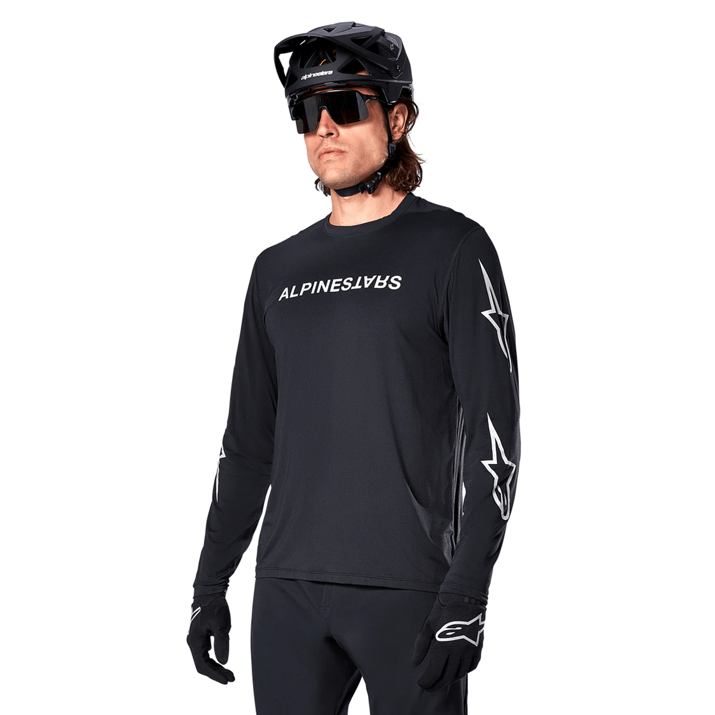 Maillot manga larga ALPINESTARS A-DURA SWITCH Negro