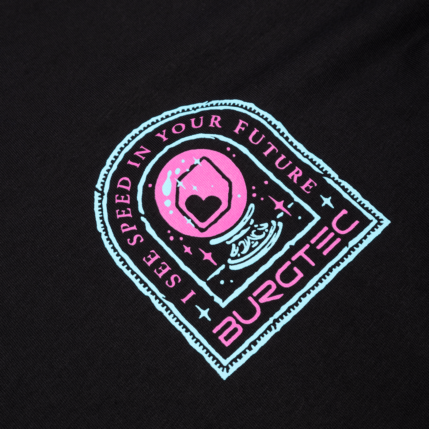 Camiseta BURGTEC TARROT negra