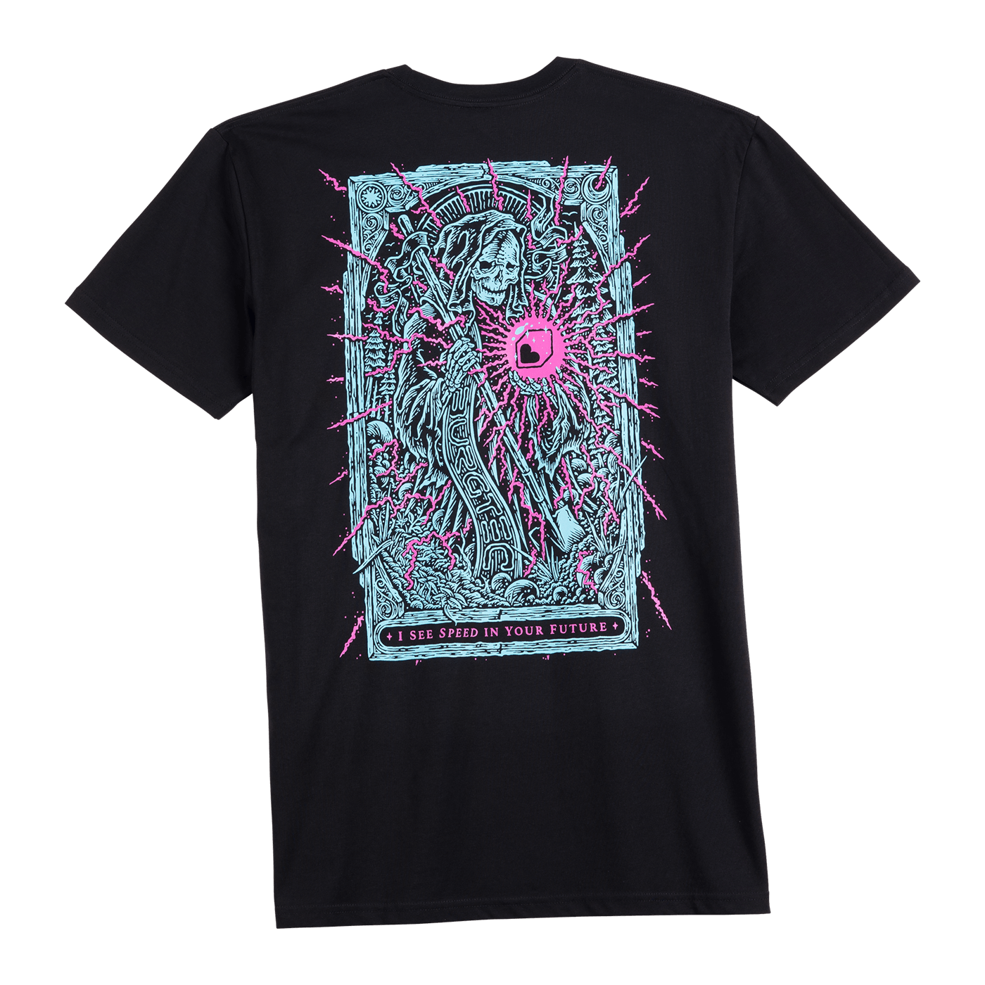 Camiseta BURGTEC TARROT negra