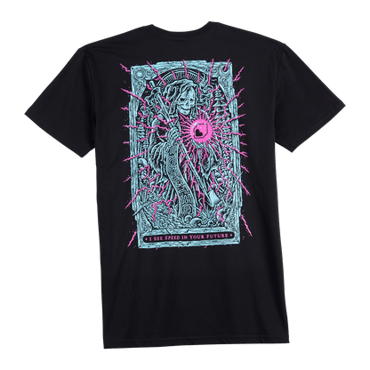 Camiseta BURGTEC TARROT Negro