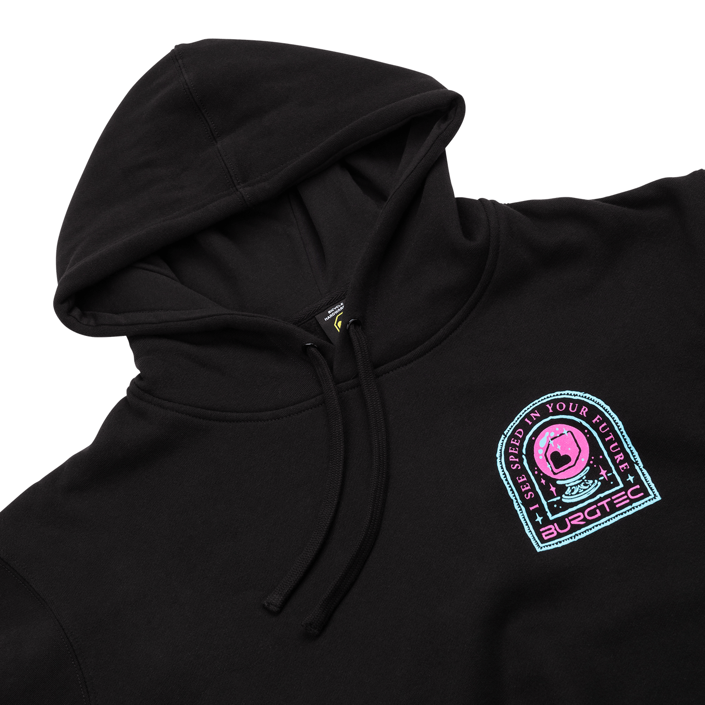 Sudadera con capucha BURGTEC TARROT negra
