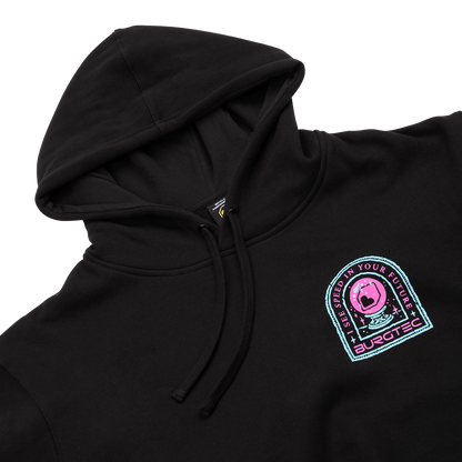 Sudadera con Capucha BURGTEC TARROT HOODIE Negro