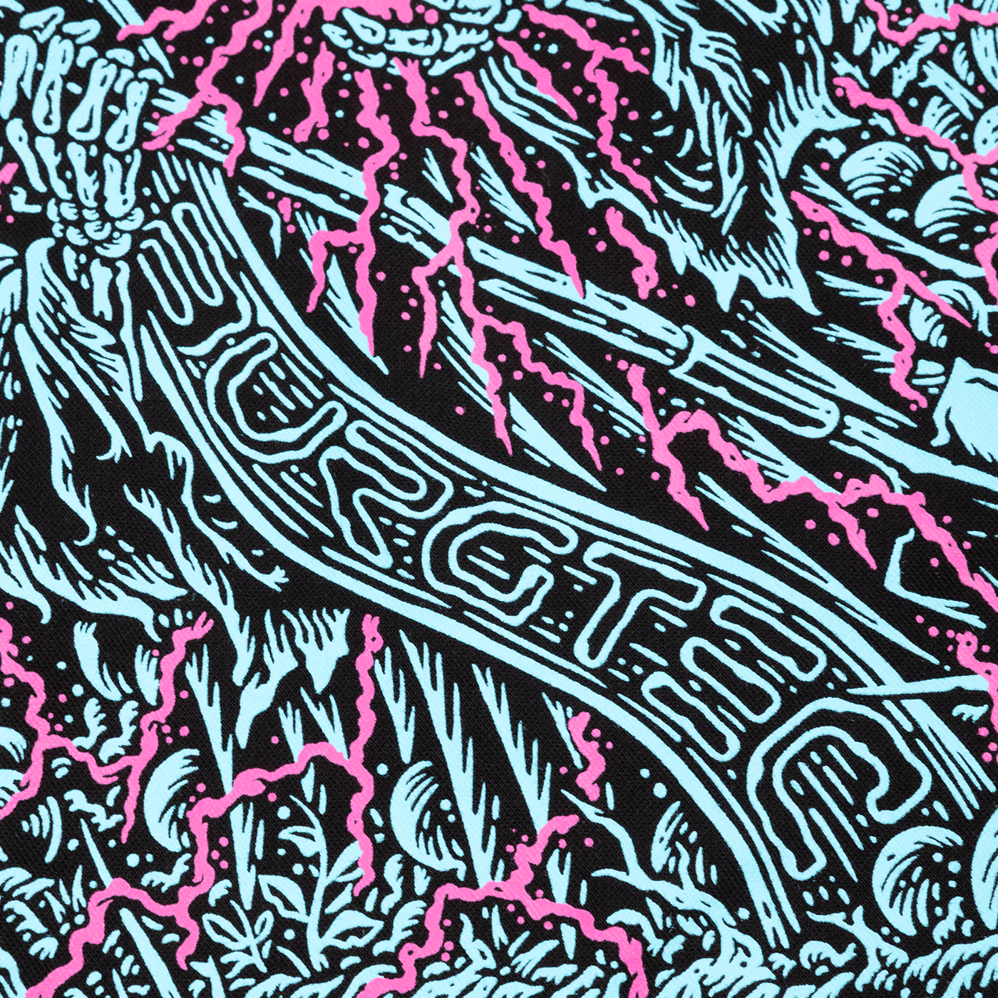 Sudadera con capucha BURGTEC TARROT negra