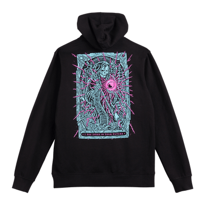 Sudadera con Capucha BURGTEC TARROT HOODIE Negro