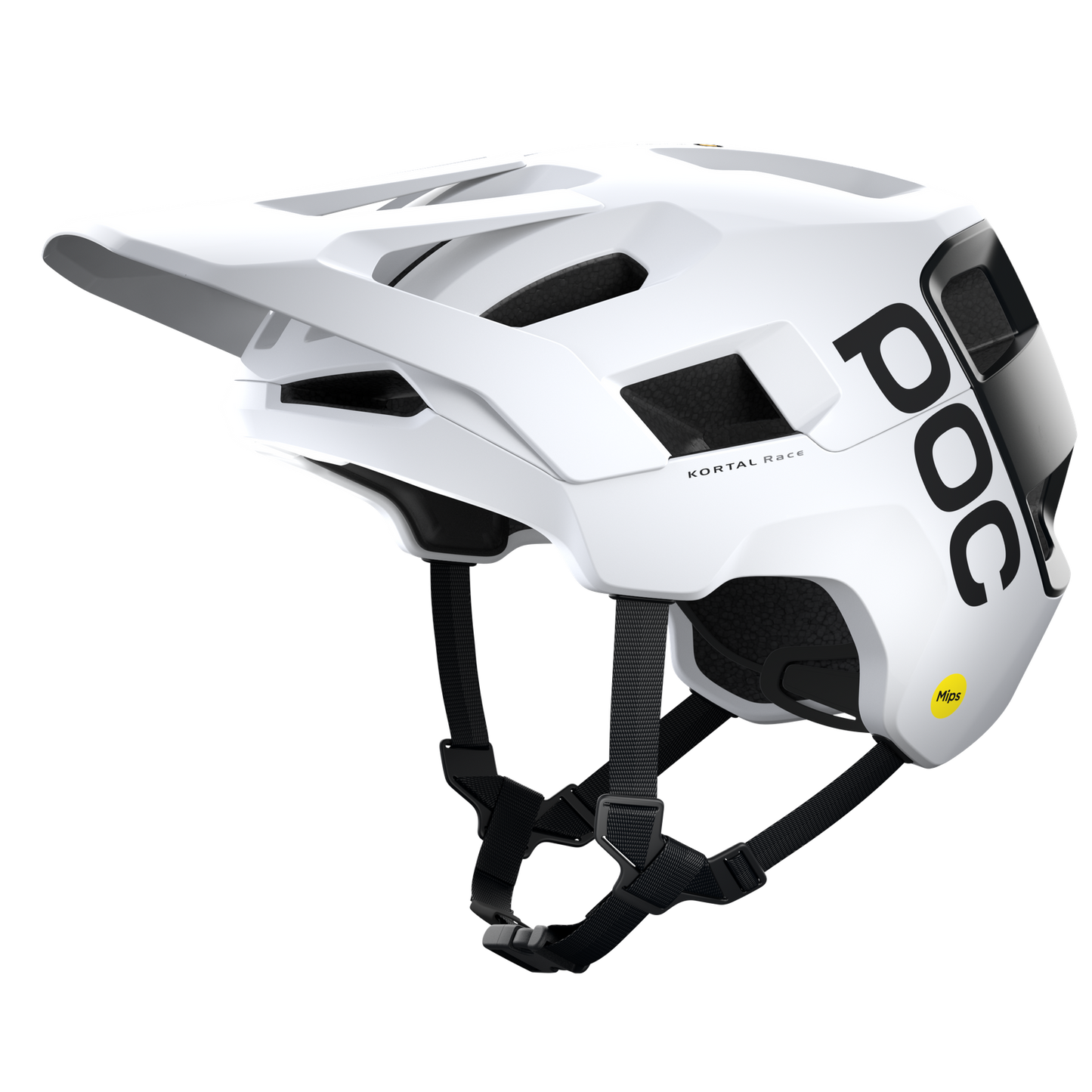 Casco MTB POC KORTAL RACE MIPS Blanco/Negro Mate