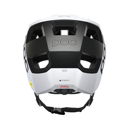 Casco de MTB POC KORTAL RACE MIPS Blanco/Negro Matt