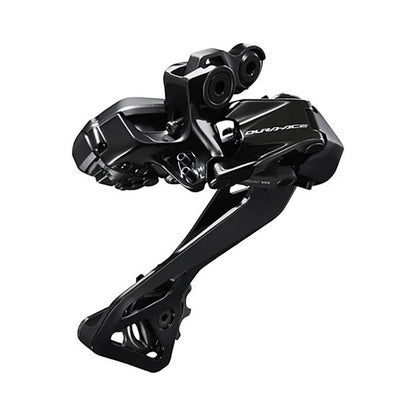 Cambio trasero SHIMANO DURA-ACE DI2 R9250 de 12 velocidades – vista del producto sobre fondo blanco