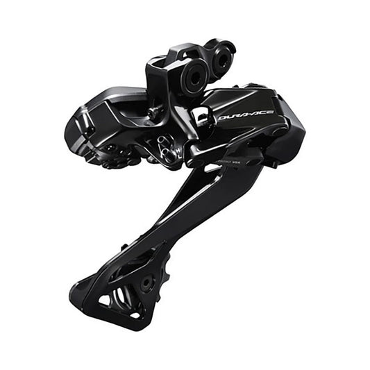 Cambio trasero SHIMANO DURA-ACE DI2 R9250 de 12 velocidades – vista del producto sobre fondo blanco