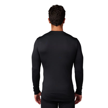 Ropa Interior FOX TECBASE FIRE Mangas Largas Negro 2024