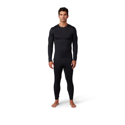 Ropa Interior FOX TECBASE FIRE Mangas Largas Negro 2024