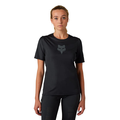 Maillot FOX RANGER Mujer Mangas Cortas Negro