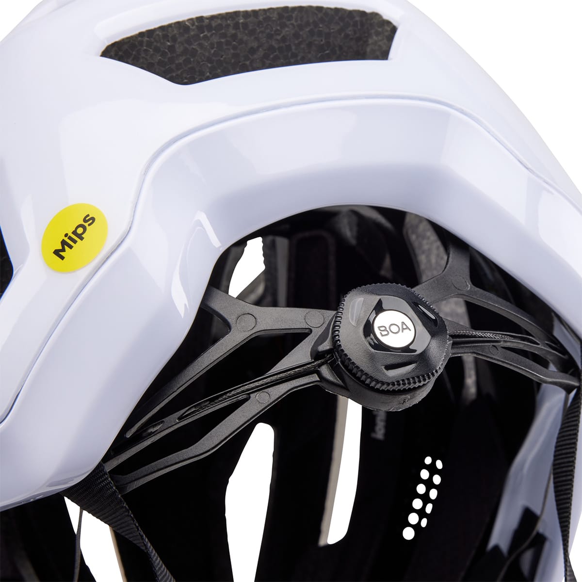 Casco FOX CROSSFRAME PRO MIPS SOLIDS MTB/Gravel Blanco