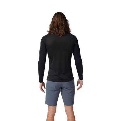 Maillot FOX FLEXAIR ASCENT Manga Larga Negro