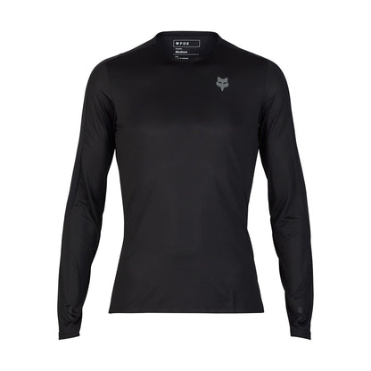 Maillot FOX FLEXAIR ASCENT Manga Larga Negro