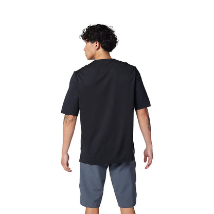 Maillot FOX DEFEND Mangas Cortas Negro