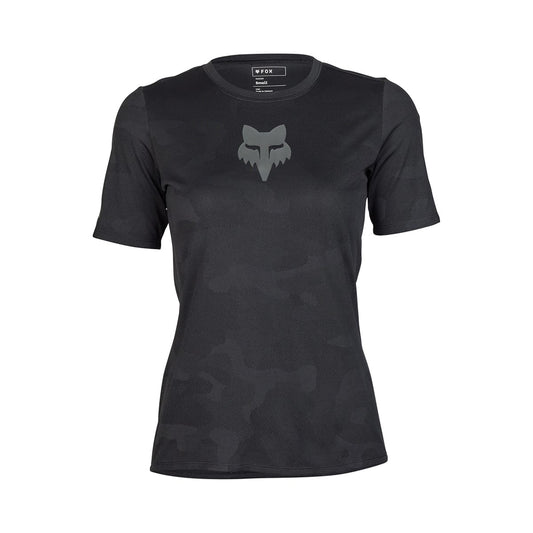 Maillot manga corta mujer FOX RANGER TRU DRI Negro