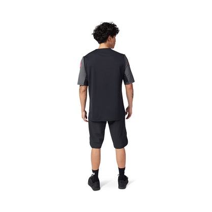 Maillot FOX DEFEND TAUNT Mangas Cortas Negro