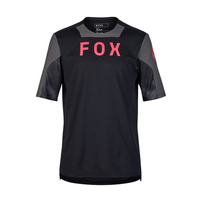 Maillot FOX DEFEND TAUNT Mangas Cortas Negro
