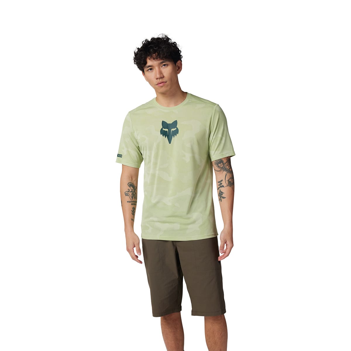 Maillot manga corta FOX RANGER TRU DRI Verde