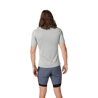 Maillot FOX FLEXAIR ASCENT Manga Corta Gris