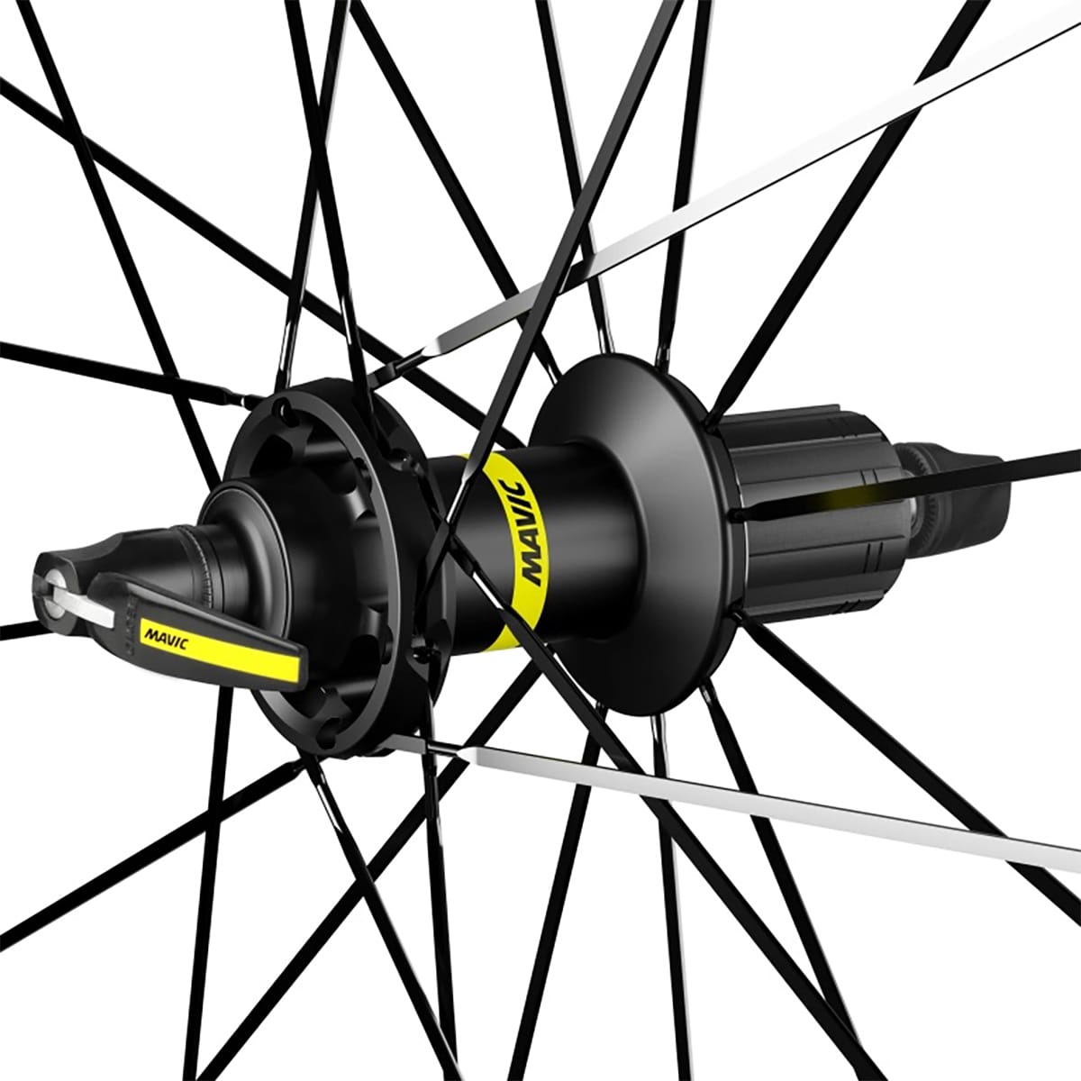 Rueda trasera MAVIC COSMIC SL 40 con neumáticos