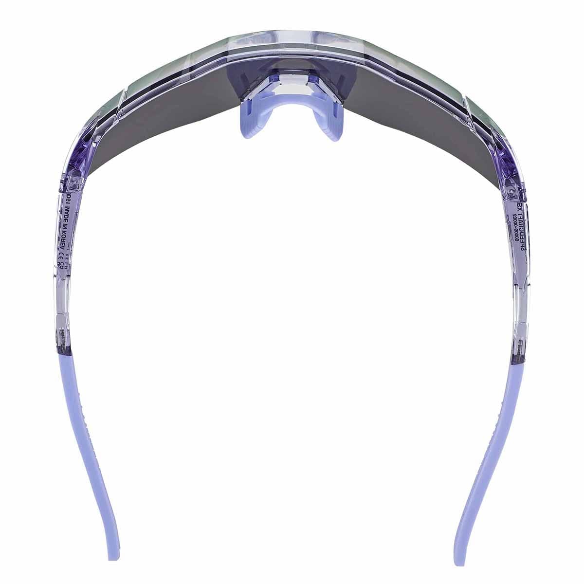 Gafas 100% SPEEDCRAFT XS POLISHED Translucent Hiper Mirror Lavende