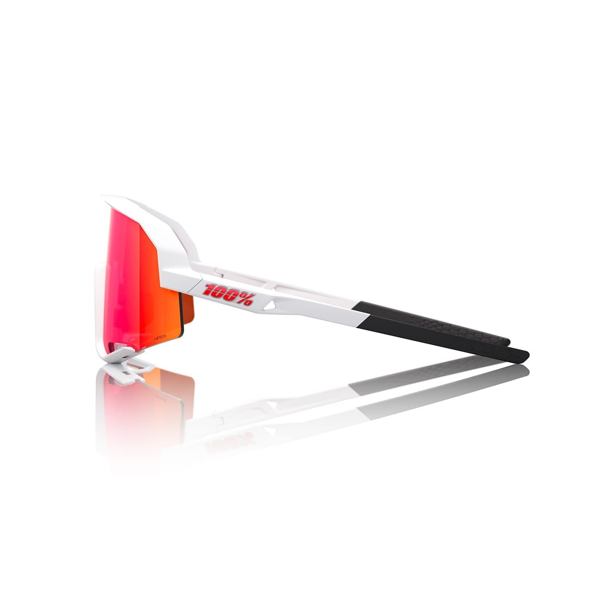 Gafas de sol 100% SLENDALE SOFT White Hipper Mirror Red