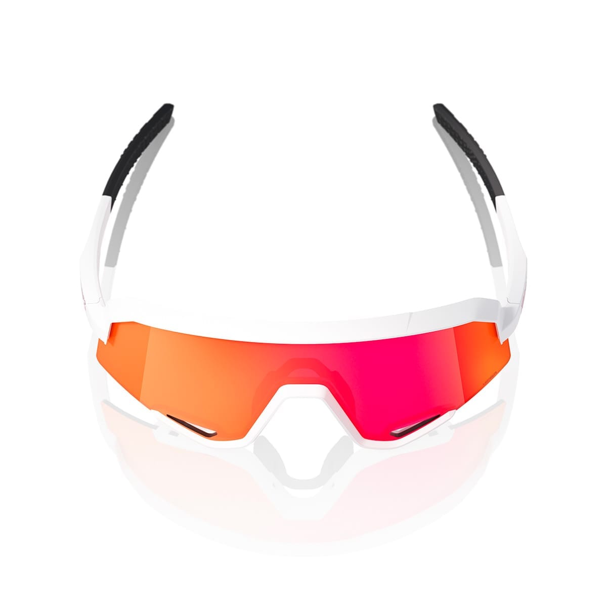 Gafas de sol 100% SLENDALE SOFT White Hipper Mirror Red