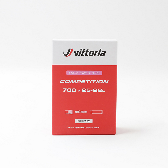 Cámara de aire VITTORIA COMPETITION LATEX 700x25/28c con válvula