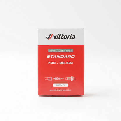 Cámara de Aire VITTORIA STANDARD 700x28/42c Butilo Presta