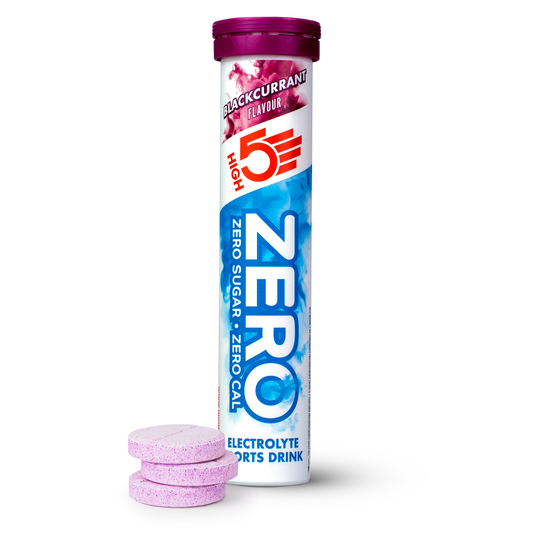 High5 ZERO Hidratación electrolítica (20 comprimidos) Grosella negra