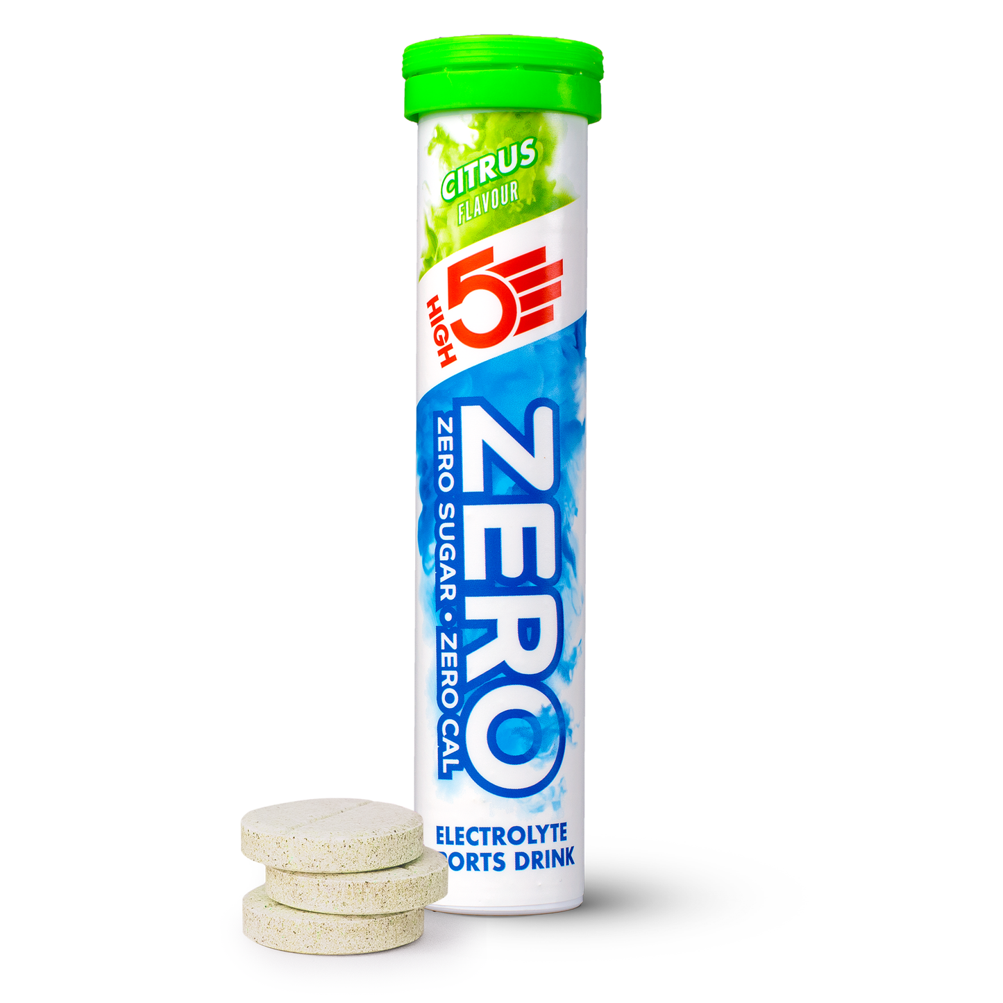 Tabletas de hidratación electrolítica High5 ZERO (x20) Limón
