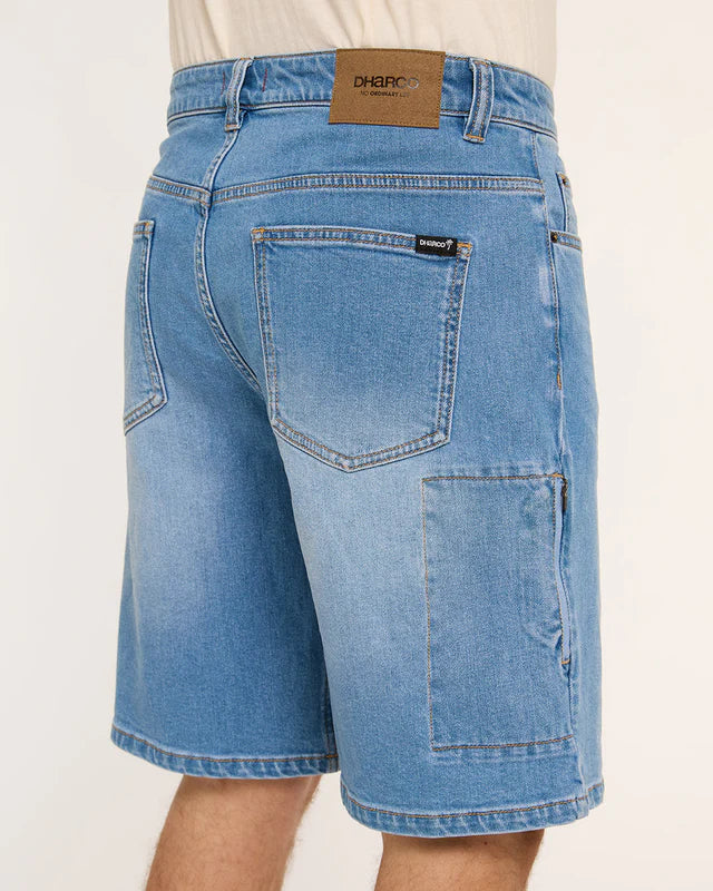 Shorts DHARCO JORT UNISEX COASTAL WASH Azul