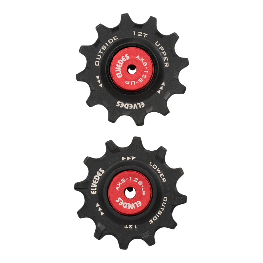 ELVEDES SRAM AXS XX1 2x12 Piñones Desviador Híbrido Cerámico