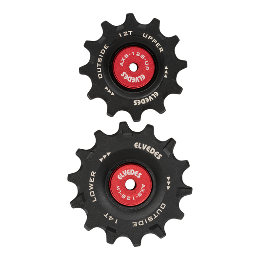 ELVEDES SRAM RED/FORCE 1x12 + 1x14 Kit de cajas de cambio híbridas de cerámica