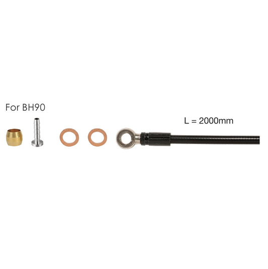 Kit Mangueras Hidráulicas 2m ELVEDES para SHIMANO SM-BH 90+banjo+piezas