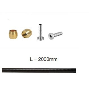 Kit Mangueras Hidráulicas 2m ELVEDES para SHIMANO SM-BH 90 + piezas