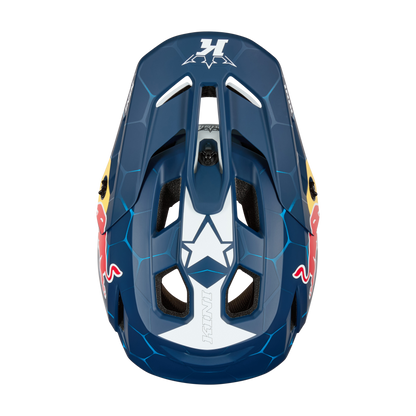Casco MTB O'NEAL EC KINI RED BULL 1.0 Blanco/Azul