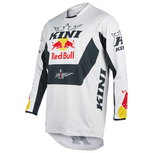 Maillot de manga larga O'NEAL MXC KINI RED BULL 2.0 Blanco