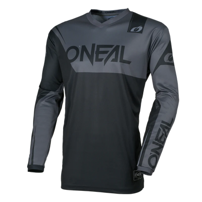 Camiseta O'NEAL ELEMENT RACEWEAR Junior Mangas Largas Negro/Gris
