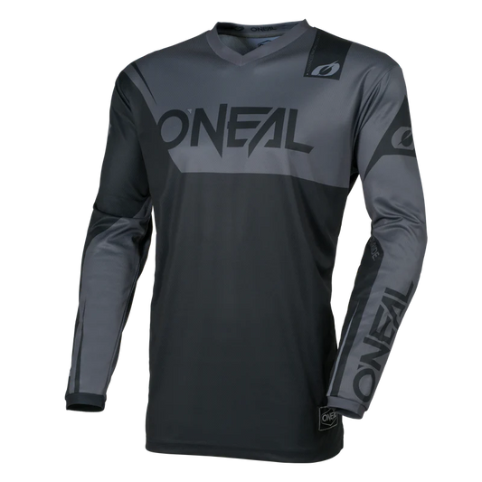Maillot manga larga O'NEAL ELEMENT RACEWEAR Junior Negro/Gris