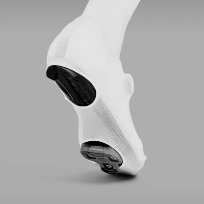 Cubrezapatillas de carretera GRIPGRAB PRIMAVERA para primavera y otoño blancos