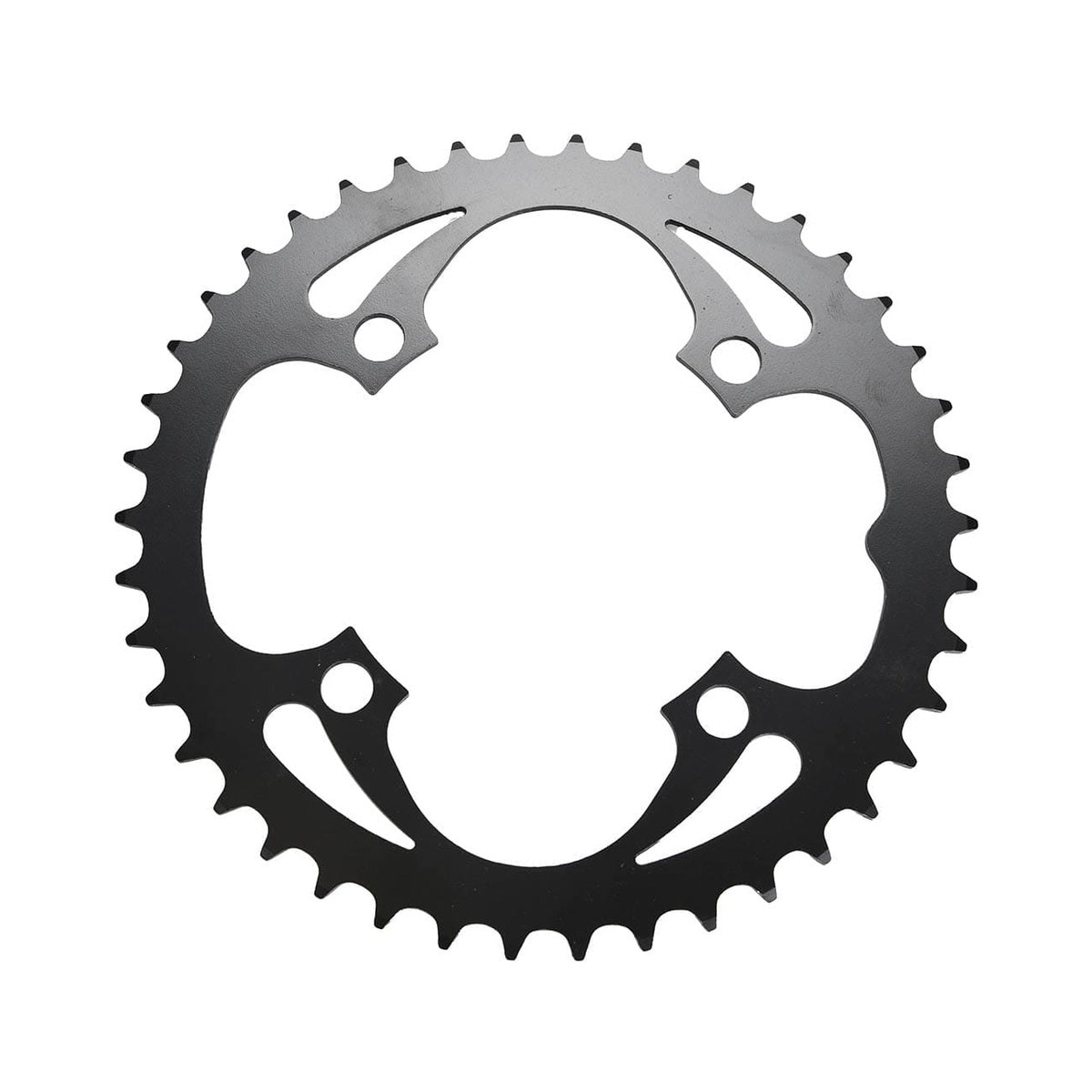 Plato único SRAM MTB 104BCD, 4 orificios, 104 mm — vista del plato sobre fondo blanco
