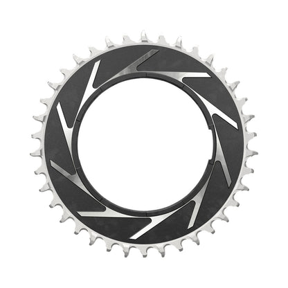 Plato único SRAM XX-SL T-TYPE EAGLE POWERMETER BOOST 12 velocidades, montaje directo, desplazamiento de 3 mm — vista del plato sobre fondo blanco