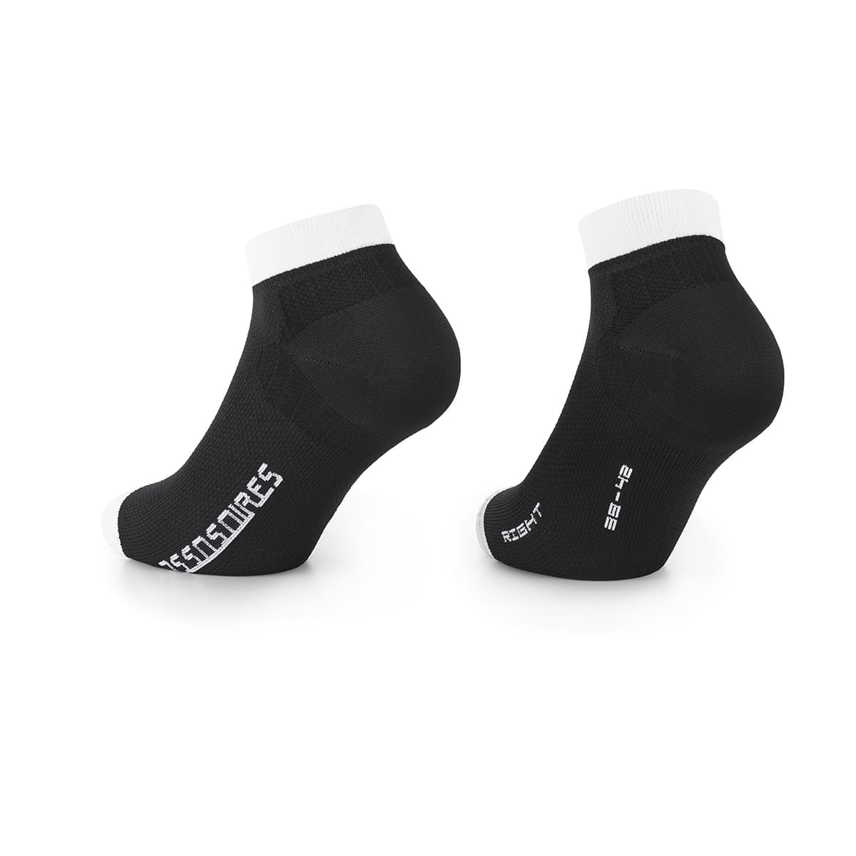 Chaussettes ASSOS RS  SUPERLEGER LOW Noir